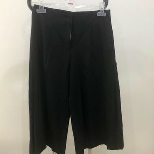 Kit and Ace black wide leg 3/4 pant